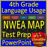 4th Grade NWEA Game Language Usage PowerPoint or Google RIT 191 - 220