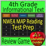 4th Grade NWEA MAP Reading Test Prep Informational Text Review Game