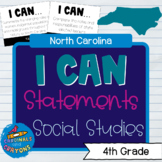 4th Grade North Carolina NC Social Studies I Can Statement