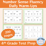 4th Grade Aimsweb Number Sense Fluency: DAILY Practice and