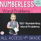 4th Grade Numberless Word Problems