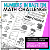 4th Grade Numbers and Operations In Base Ten Review Challe