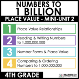 4th Grade Numbers to 1 Billion - Place Value Guided Math C