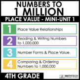 4th Grade Numbers to 1 Million - Place Value Guided Math C