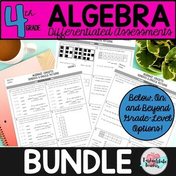 Preview of 4th Grade Operations and Algebraic Thinking ALL STANDARDS BUNDLE