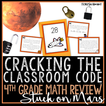 Preview of 4th Grade Math Escape Room Game Activity | Operations and Algebraic Thinking