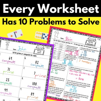 4th grade multiplication and division worksheets by the lifetime learner
