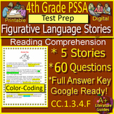 4th Grade PSSA Figurative Language Practice CC.1.3.4.F ELA