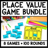 Place Value Sorts: Beginning of Year Math Games, Place Val