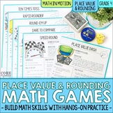 4th Grade Place Value & Rounding Math Games | Hands-On Lea