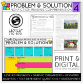 4th Grade Problem and Solution Nonfiction Text Structure R