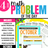 4th Grade Problem of the Day: Fall Math Word Problems | OC