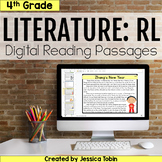 4th Grade RL Literature Digital Passages- with Google Slides