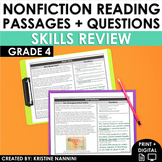 4th Grade Reading Comprehension Passages With Questions | 