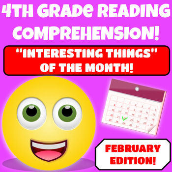 Preview of 4th Grade Reading Comprehension Passages and Questions  February Winter