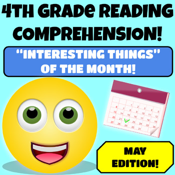 Preview of 4th Grade Reading Comprehension Passages and Questions  May Spring