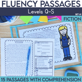 4th Grade Reading Fluency Passages | Level Q-S Set 1 | Com