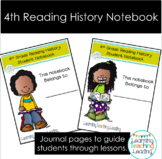 4th Grade Reading History Student Notebook (Paper version)
