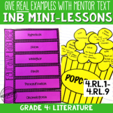 Interactive Notebook with Mini Lessons - 4th Literature Co