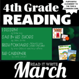 4th Grade Reading March Lesson Plans Activities St Patrick
