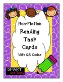 4th Grade Reading Non-Fiction Task Cards with QR Codes TEK