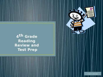 Preview of 4th Grade Reading Test Review - SOLs
