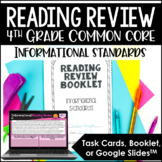 4th Grade Reading Review | with Digital Reading Test Prep 