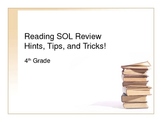 4th Grade Reading SOL Review - Hints, Tips, and Tricks!