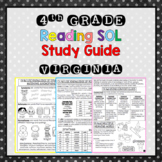 4th Grade Reading SOL Study Guide (Print & Digital)
