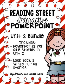 Preview of 4th Grade Reading Street Interactive PowerPoints {Unit 2 Bundle}