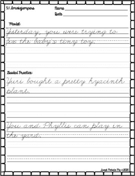 4th Grade Reading Street Unit 5-Zaner-Bloser Cursive Handwriting