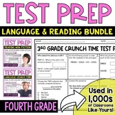 4th Grade Reading Test Prep and Language Test Prep Bundle