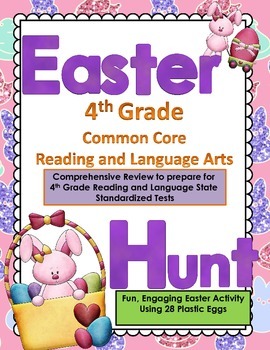 Preview of 4th Grade Reading and Language EASTER Review