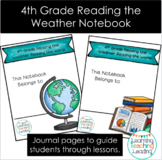4th Grade Reading the Weather Reading the World Notebook (