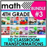 4th Grade Room Transformations | Bundle #3 Math