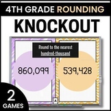 4th Grade Rounding Multi-Digit Whole Numbers Games - Place