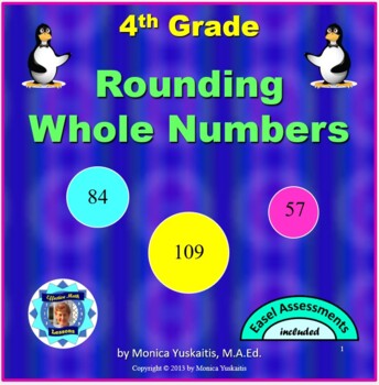 Preview of 4th Grade Rounding up to 100,000 Powerpoint Lesson