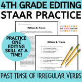 4th Grade STAAR Editing Practice - Past Tense Verbs