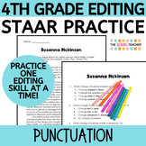 4th Grade STAAR Editing Practice - Punctuation