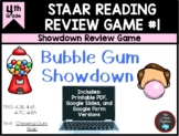 4th Grade STAAR Reading Review Game #1: Bubblegum Showdown