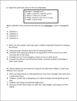 4th grade staar reading practice tests aligned review by gina kennedy