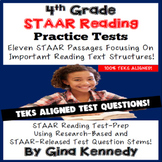 4th Grade STAAR Reading Practice Tests, Aligned Review!