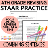 4th Grade STAAR Revising Practice - Combining Sentences