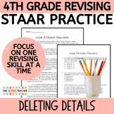 4th Grade STAAR Revising Practice - Deleting Details