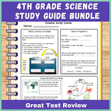 4th Grade Science Test Review Study Guide - 5th Grade Scie