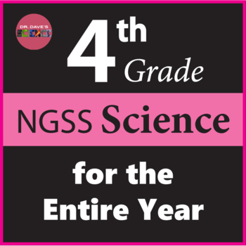 Preview of 4th Grade Science Curriculum NGSS Curriculum for Entire Year