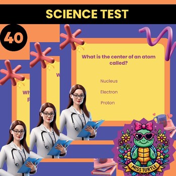 Preview of 4th Grade Science Mastery: 40 Multiple-Choice Questions