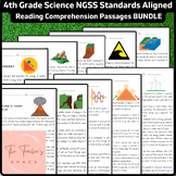 4th Grade Science NGSS Standards Aligned Reading Comprehen