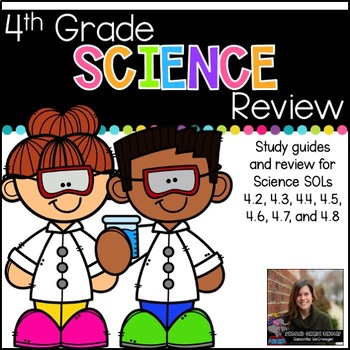 Preview of 4th Grade Science Review (Virginia SOLs)