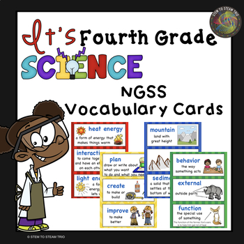 Preview of 4th Grade Science Vocabulary Development